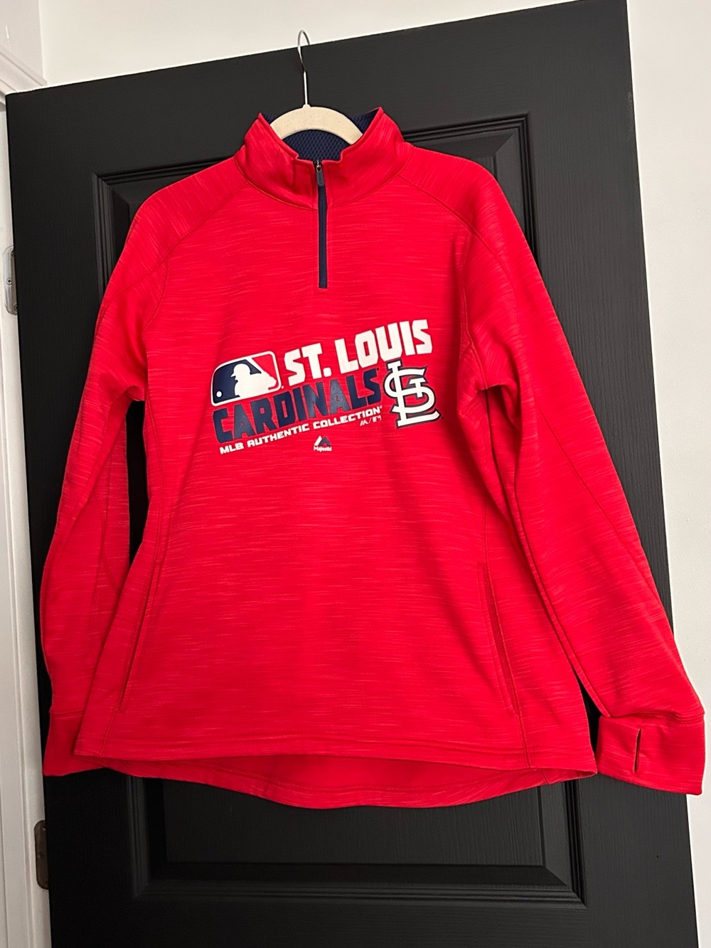MAJESTIC ST. LOUIS CARDINALS PULLOVER